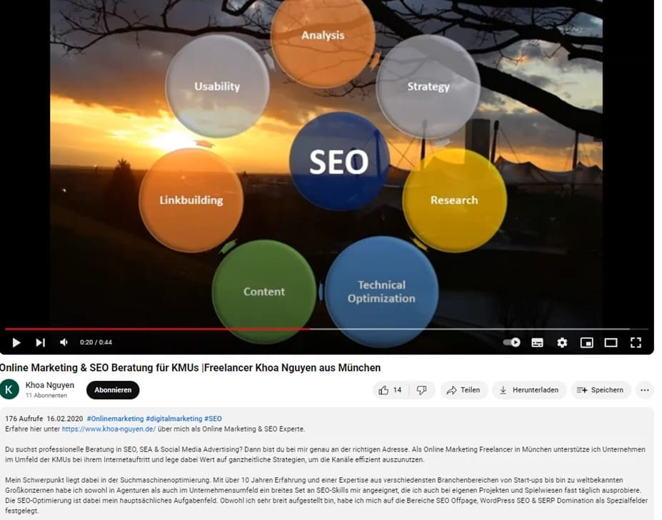 YouTube SEO erklärt